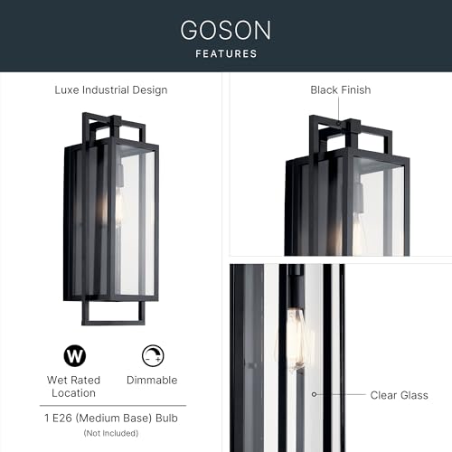 Goson Outdoor Wall Sconce Light (20")