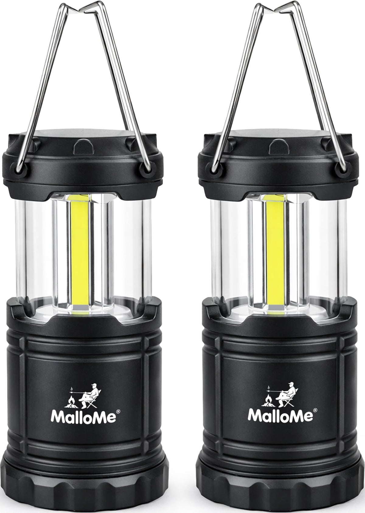 LED Camping Lantern (2 Pack / Medium (350 Lumens))