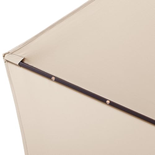 Solar Patio Umbrella with Centre Light