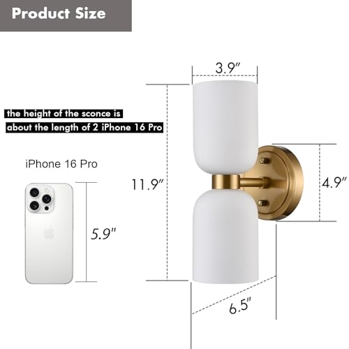 Modern Wall Sconce Fabric Shade