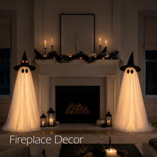2Packs Halloween Decorations Outdoor (Large ghost)