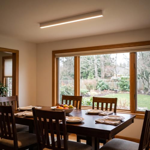 White ceiling light LED (White / 23.6IN)
