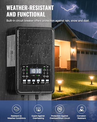 600W Low Voltage Landscape Transformer