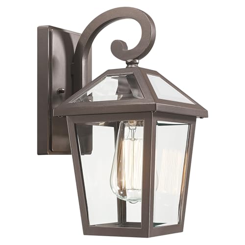 Vintage Outdoor Wall Light (Oil-Rubbed Bronze-1 PACK / Small)
