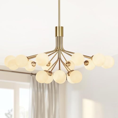 Sputnik Chandelier for Dining Room Living Room Kitchen Island