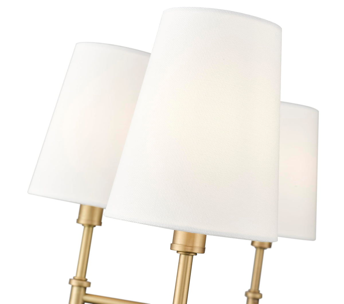 16106 VB Adorra 25.75" Wide 6 (Vintage Brass / (6-Light) 25.75-Inch)