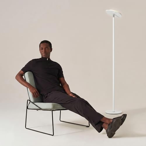 Sky Flux Dimmable LED Floor Lamp (White)