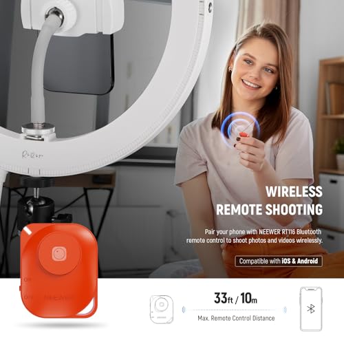18 inch Ring Light with Tripod Stand and Phone Holder