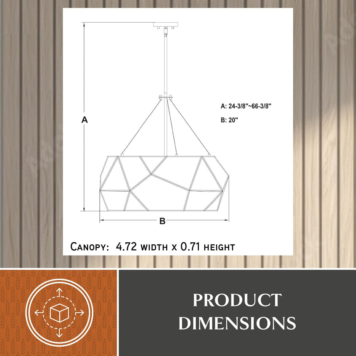 Euclid 3 Light Aged Brass Mid (Aged Brass / Med Pendant)