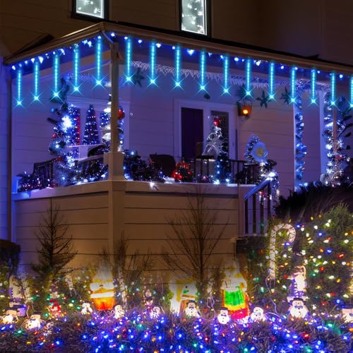 Outdoor Christmas Decorations (ice blue)