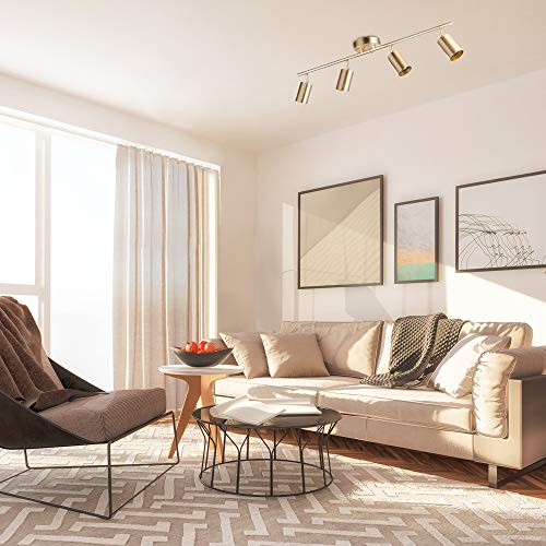 Pratt 4 Light Track Lighting (Brass (4-Light))
