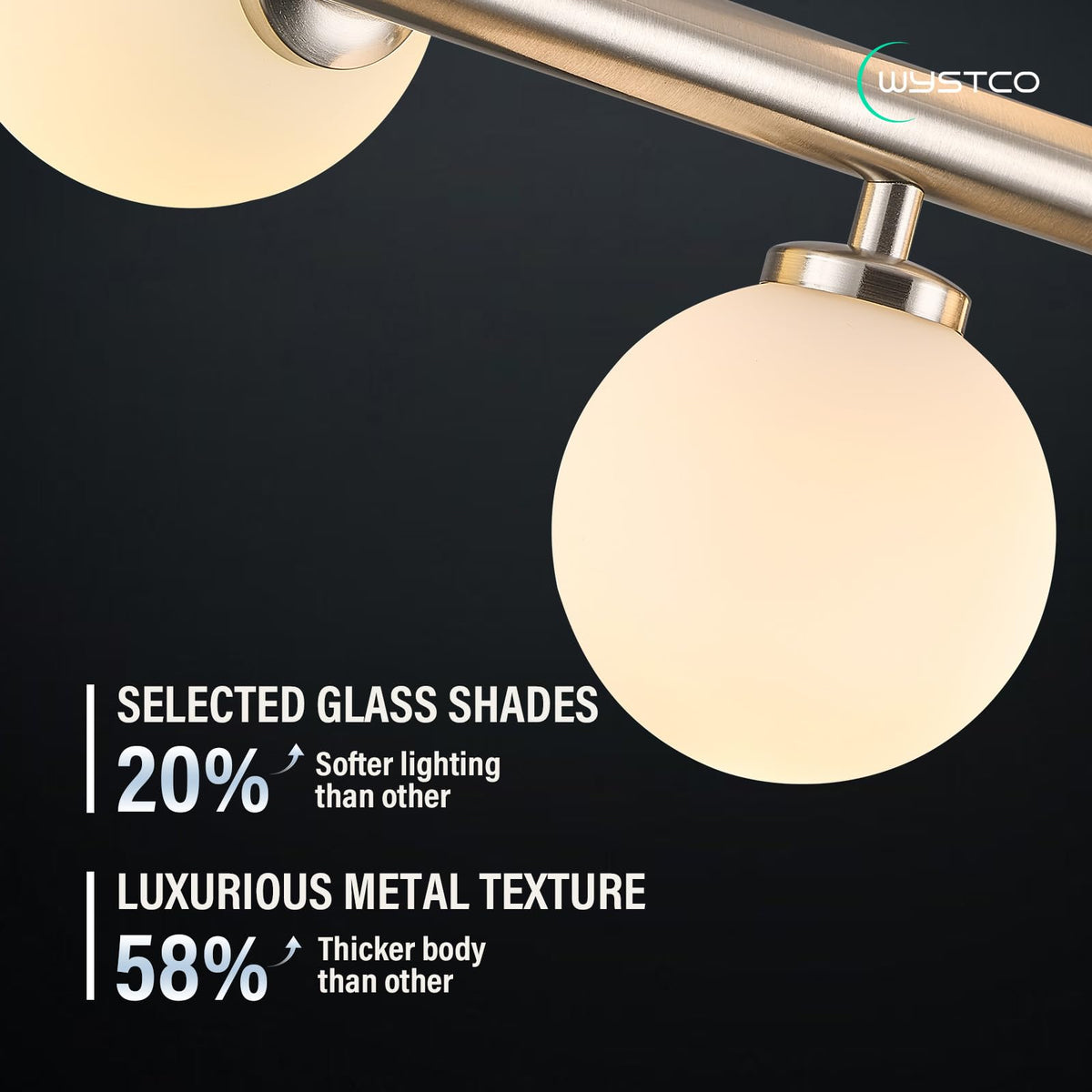 50 Inch Large Glass Globe Sputnik Chandelier (Nickel Milk White / 12-Light 50 Inch)