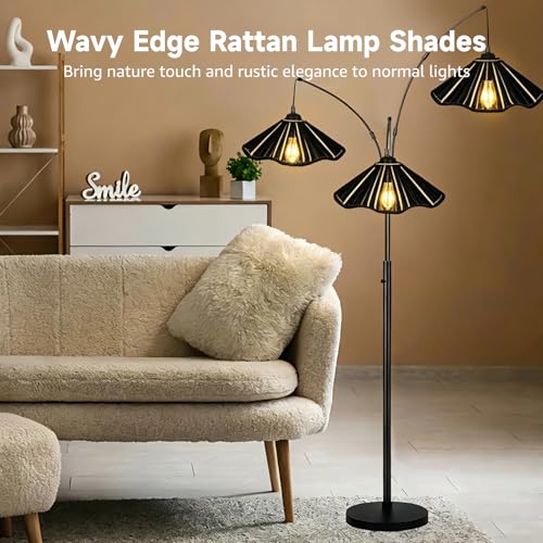 3PCS Rattan Lamp Shade