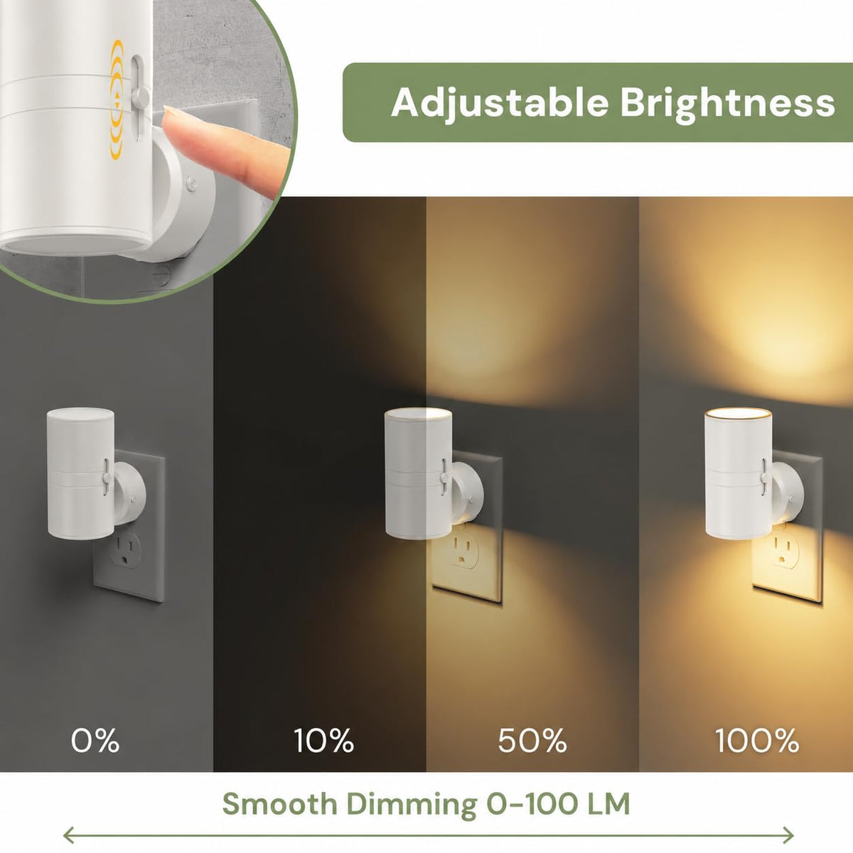 Night Light Night Lights Plug into Wall (5CCT)