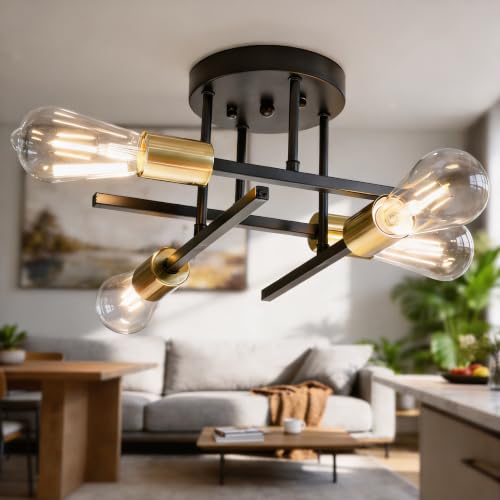 Modern Sputnik Chandelier
