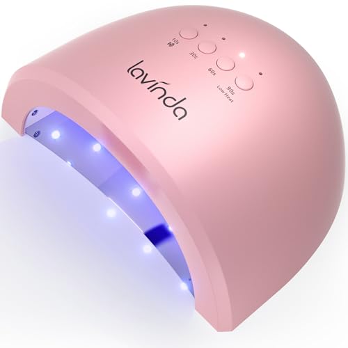 UV LED Nail Lamp for Gel Polish (Pink Arc)