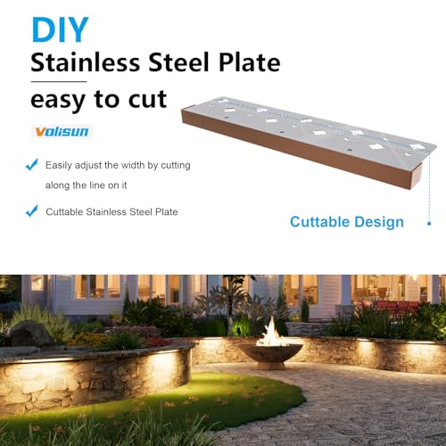 12 Inch Retaining Wall Lights (2700K / 12 Inch)