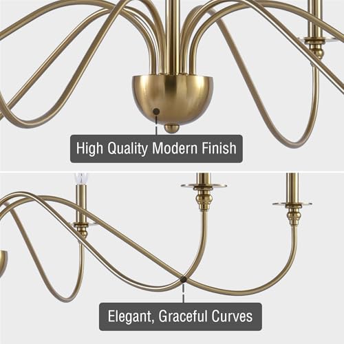 Archer 47" Large Farmhouse 6 (cool Brass / 47")