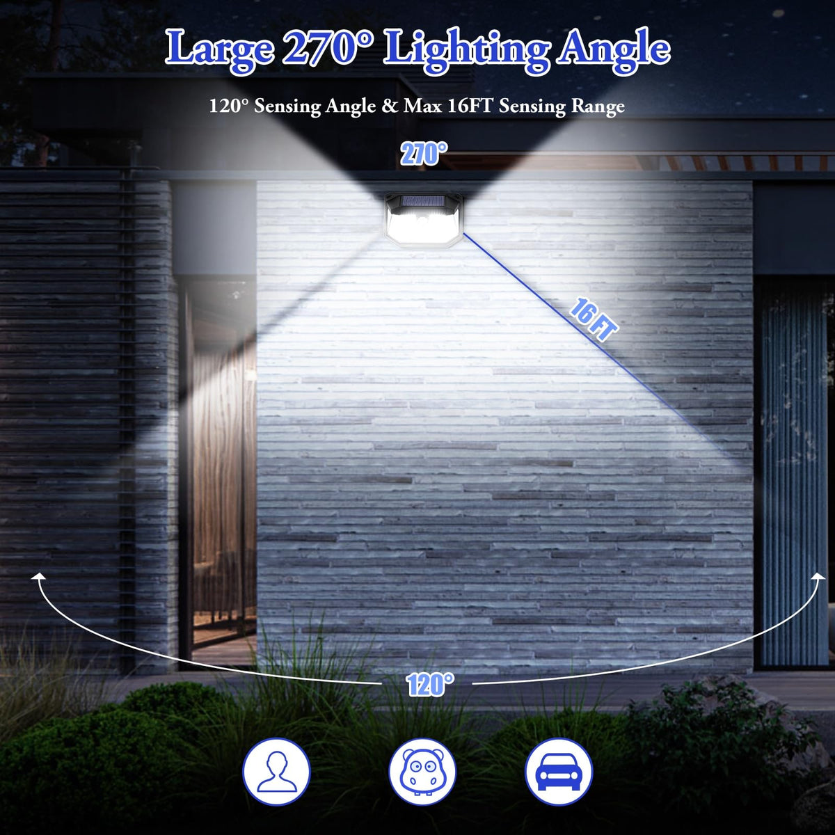 Solar Outdoor Lights (2-Pack)