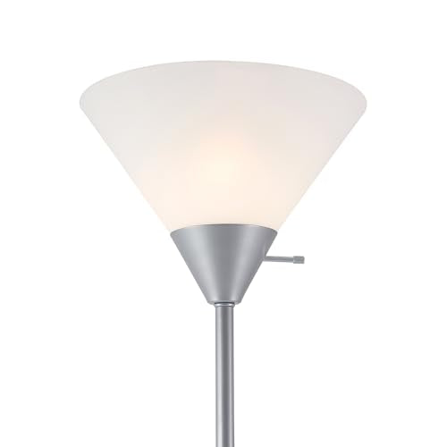 677150 Elliott 72" Floor Lamp (Silver, Elliott / 1 Pack)