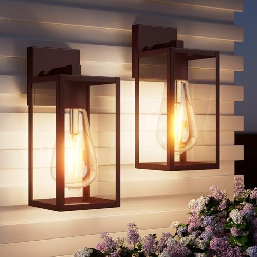 13'' Oil Rubbed Bronze Outdoor Light Fixtures Wall Mount (Oil-Rubbed Bronze / 13.3'')