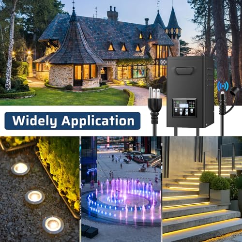 500W Low Voltage Landscape Transformer