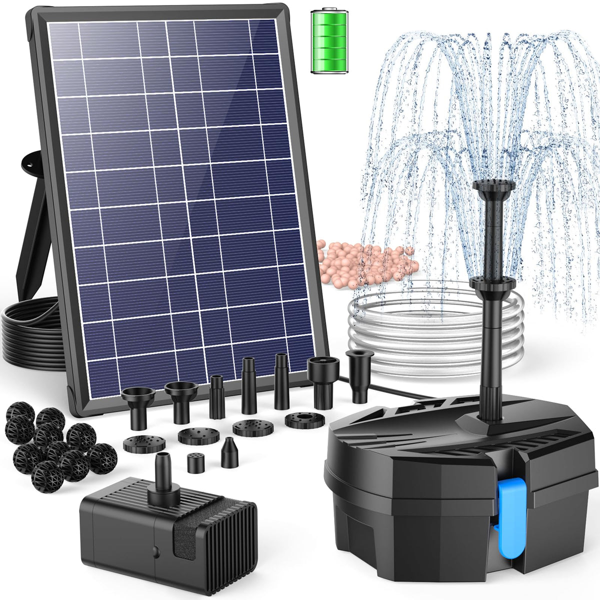 8W Solar Pond Filter Built (8W Solar Pond Filter)