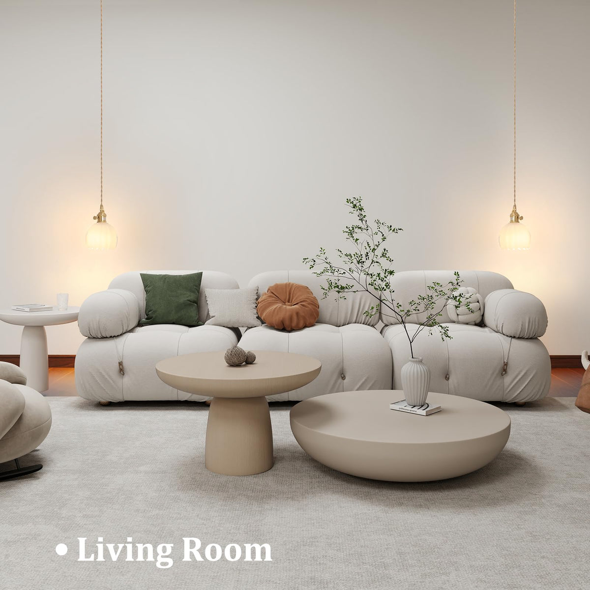 Tulip Lamp Shades Replacement (White)