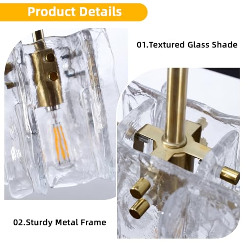 5 Light Rectangular Chandelier