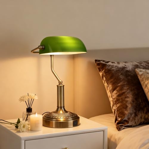 Vintage Bankers Lamp
