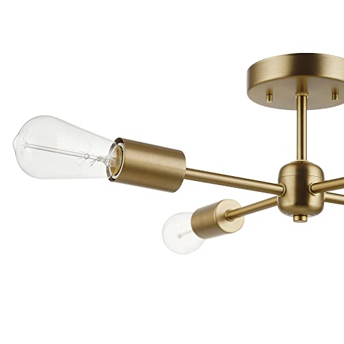 61122 Vane 4 Light Flush Mount Ceiling Light (Sansa)