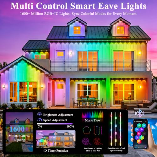 300FT RGB+IC Permanent Outdoor Lights (300FT)
