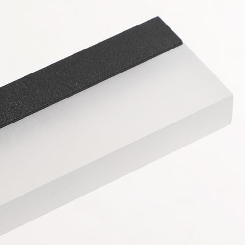 Dimmable Black Vanity Light Bar Lighting Fixtures Modern Bathroom Light Fixtures 6000K Rotatable White Aluminum LED Light (Matte Black- Dimmable / 24-inch)
