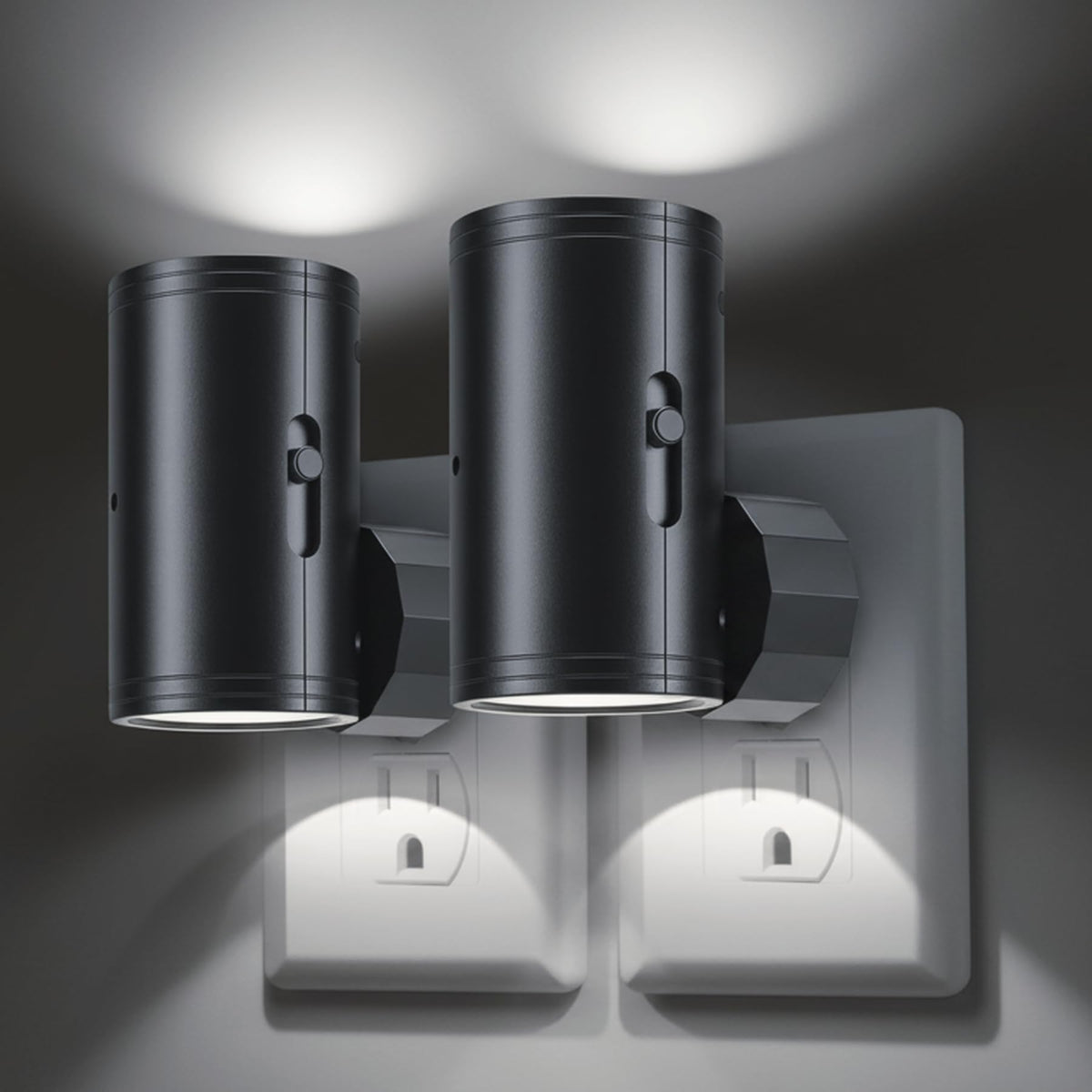 Night Lights Plug into Wall (2 Pack / 5000K Daylight)