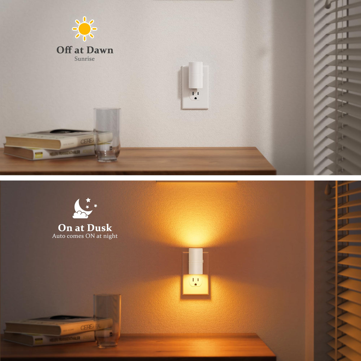 LED Night Light Plug in (White)