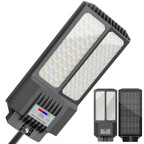 Solar Street Lights Outdoor Waterproof Dusk to Down with Motion Sensor