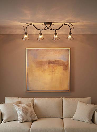 41" Wide Amber Scroll 4