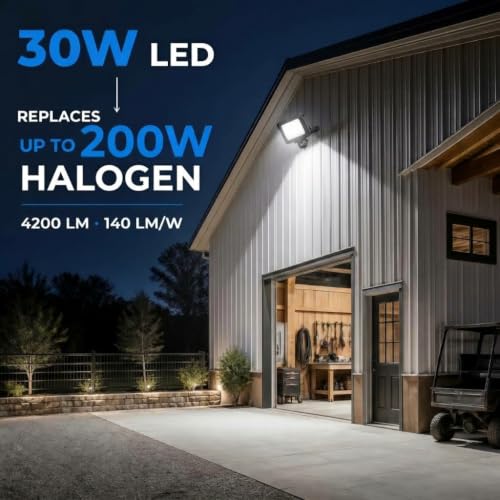30W 4200LM LED Flood Lights Outdoor