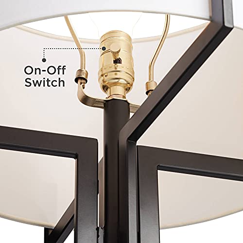Madrid 31 1 2" Large Table Lamp Black Minimalist Modern Industrial