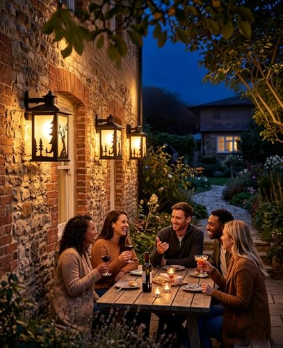 Rustic Porch Light (1Pack / No Motion Sensor)