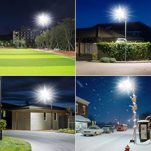 Solar Street Lights Outdoor Waterproof Dusk to Down with Motion Sensor
