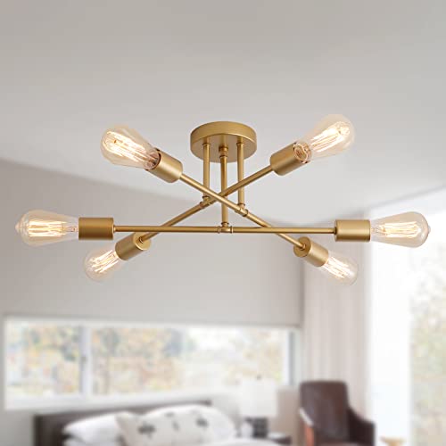 Modern Sputnik Chandelier