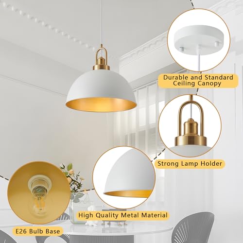 Matte Black Farmhouse Pendant Light