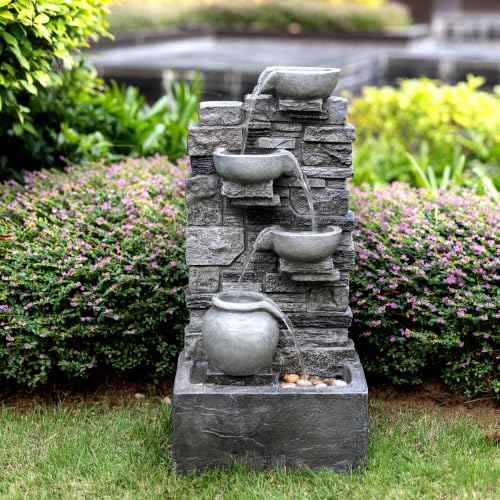 39" Outdoor Water Fountain