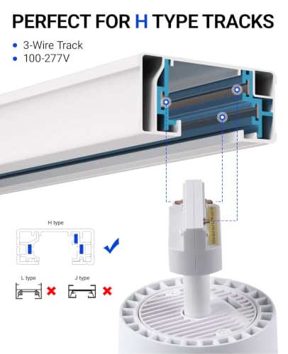 TR40C Track Grow Light (5000K / 120w-white Cover)
