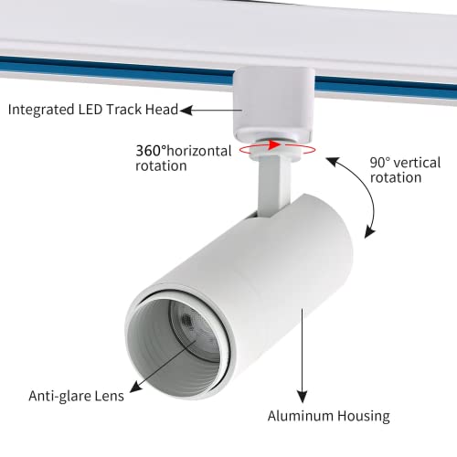 Track Lighting Heads 12W H (White - 4 Pack)
