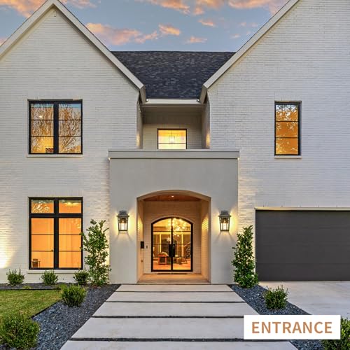Outdoor Wall Lights for Porch (Black / 14inch-1pack)
