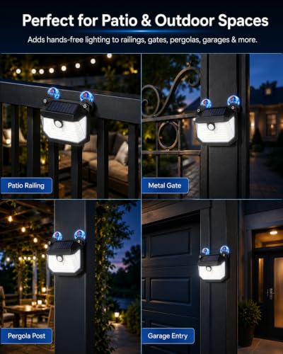 Magnetic Solar Lights Outdoor (Magnetic Mount / 1Pack)