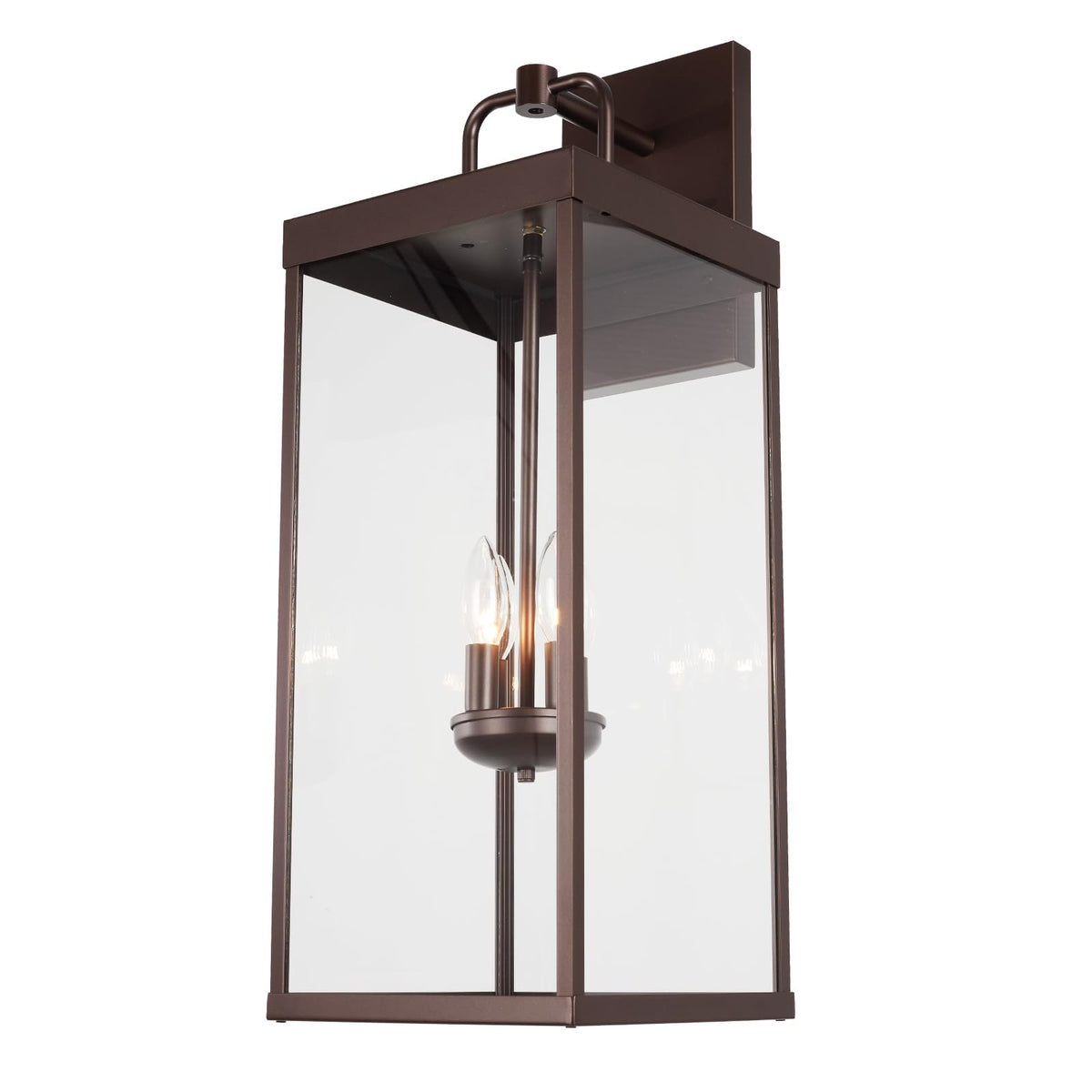 Outdoor Wall Sconce Light (Oil-Rubbed Bronze / Huge)