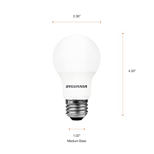Sylvania LED A19 Light Bulb (Daylight / 12 Count (Pack of 1) / 60W)